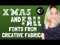 Print on Demand Fonts for Christmas & Fall - Creative Fabrica Subscription Best Fonts