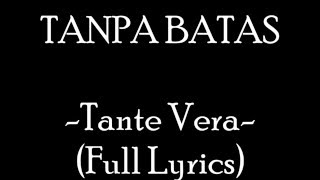 Download Mp3 Tanpa Batas - Tante Vera (Full Lyrics)