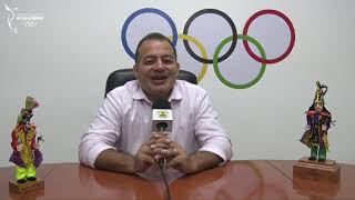 Presidente de ORDECA  visita Comité Olímpico Nicaragüense
