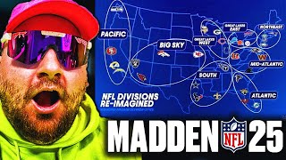 I Fixed the NFL Divisions in Madden 25 Franchise