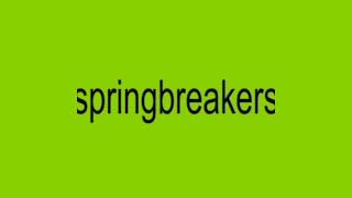 CHARLI XCX - SPRING BREAKERS [STUDIO SNIPPET]