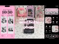 how to make your android phone aesthetic kpop theme 🍥 stray kids black pink theme, icons, widgets