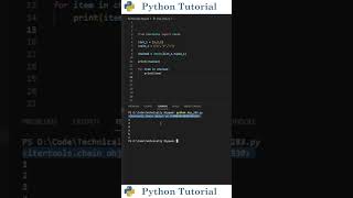 Chained Iterables In Python | Python Tutorial