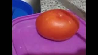 como cortar un tomate facil y rapido