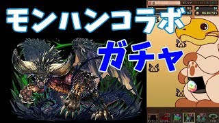 【スマホアプリ】パズドラ/モンハンコラボガチャ4回だけひいてみた