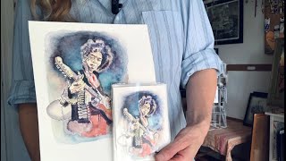 How I Make Greeting Cards Of My Art, Printing Greeting Cards on My Canon Pro-310