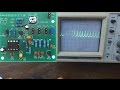 555 IC function generator testing and power up. part 2