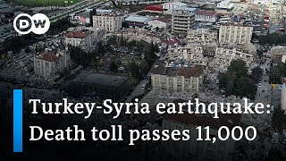 Turkey, Syria earthquakes update: Developments, rescue efforts and complications | DW News