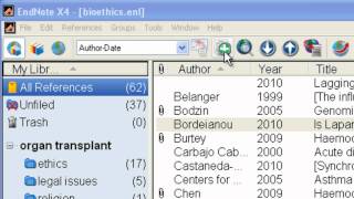 EndNote: Adding References Manually
