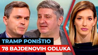 Tramp poništio 78 Bajdenovih odluka | Nikola Tomić i Đorđe Todorov | URANAK1