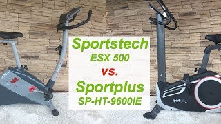 Sportstech ESX500 vs. Sportplus SP-HT9600iE Ergometer Vergleich und Test