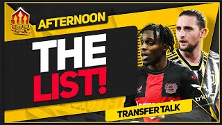 INEOS Transfer Targets Revealed! The Man Utd Transfer List