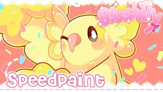 ✩Speedpaint✩ Oricorio (Pom-Pom) - Collab w/ ShinyToS -Pokemon Sun/Moon ✩ ♪