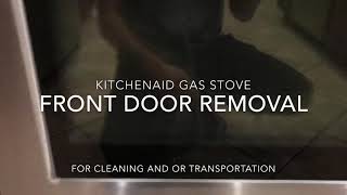 Kitchenaid  Stove Door Removal