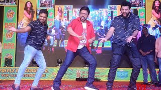 Venkatesh, Varun Tej & Anil Ravipudi Mass Dance for Kurradu Baboi Song DJ Song at F3 Celebrations