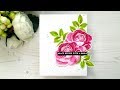 Altenew Stamps Intro - Build-A-Flower: Rose