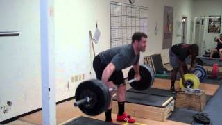 Josh 225# Power Snatch BBK