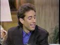 jerry seinfeld on roy firestone talk show circa 1988