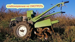 Мотоблок, який зміг!!! Кентавр 1012ДЕ Найкращий у фрезеруванні!