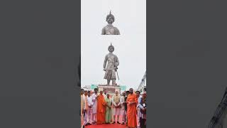 In Karnataka, PM Modi unveils 108-ft tall Kempegowda's Statue