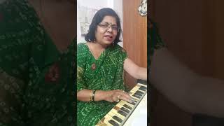 टूटे बाजूबंद री लूम लट उलझी उलझी जाए-राजस्थानी लोक गीतwith harmonium tutorial by Kalpana Lok Sangeet