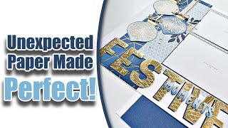 STOP! Don’t Use Stampin’ Up!’s Kintsugi Paper Until You See This Scrapbooking Workshop!