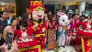 Pho Leng Lion Dance Instruction Centre 普宁醒狮学院 Cai Qing at Parkway Parade