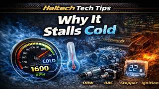 Haltech Tech Tips | Idle Control Explained – Part 3: Target RPM & Post-Start Strategy