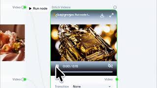 Krea Prompt-to-Workflow Demo: Text → Video + Editable Node Graph (T2W inside Krea Nodes)