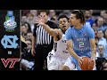 North Carolina vs. Virginia Tech  ACC Basketball Tournament Highlights (2020)