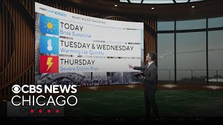 Chicago weather: Cooler Monday, with clouds increasing at night