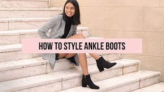 How To Style Ankle Boots