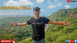 Aravali Hill in Gurgaon | One day picnic Spot ⛰️ | Leopard Trail Aravali hill | Off Roading | Bike