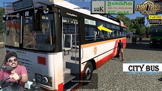 APSRTC Local Vizag City Bus RTC Complex Kailasagiri Bus Driving with Logitech g29 Steering