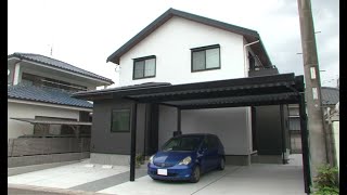 [絆の家6/6放送] 大きな吹き抜けが印象的なシンプルモダンな住まい