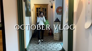 October Vlog in Ashgabat | Days in my life | cozy cafes, wedding, modeling and music vlog