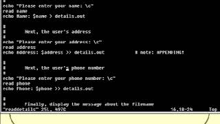 Exercise Solutions - Shell Scripting -13