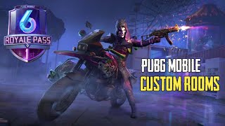 Pubg Mobile Season 6 Custom Rooms Live 🔥 | Minijoy ✔