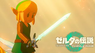 【ゼルダの伝説 ティアキン】マスターソードの復活シーン【ゼルダの伝説 ティアーズ オブ ザ キングダム】