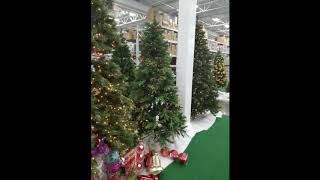 Christmas walk through at Menards