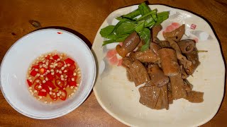 Braised Intestine Pork Stew Recipes | ខពោះវៀនជ្រូក