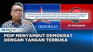 Ketua DPP PDIP: Kalau Demokrat bergabung kan jadi 5 sama dengan Pancasila