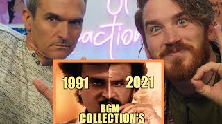 TOP MASS BGM'S EVOLUTION OF SUPERSTAR RAJINIKANTH  1991 TO 2021 | REACTION!!