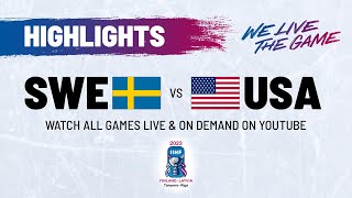 Highlights | Sweden vs. USA | 2023 #IIHFWorlds