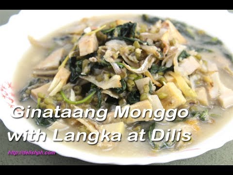 Ginataang Monggo with Langka at Dilis Ginataang Monggo with Langka at Dilis