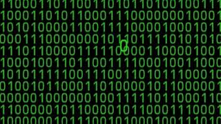 Binary Number Coding Visuals | Free Matrix Animation | Sky Fx