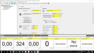 Démarrage d'une application vitesse avec un variateur Lenze 8400 via le logiciel Engineer