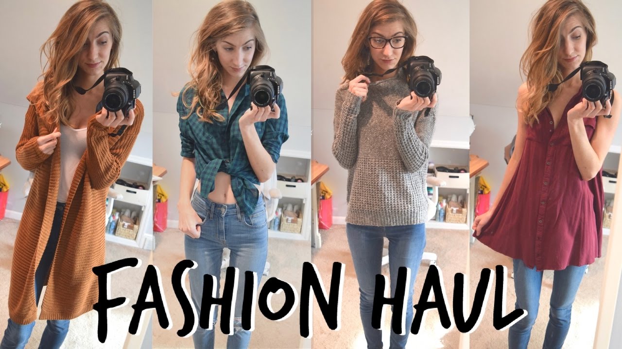Try On Fashion Haul Youtube