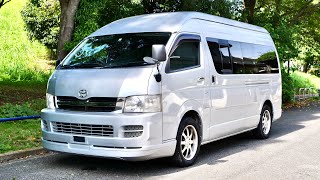 2006 Toyota Hiace Long High Roof Wide (Canada Import) Japan Auction Purchase Review