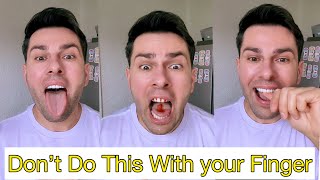 Rubbing Your Teeth - New Trend #trend #shorts #youtubeshorts #facts #incredible #viral #viralvideo